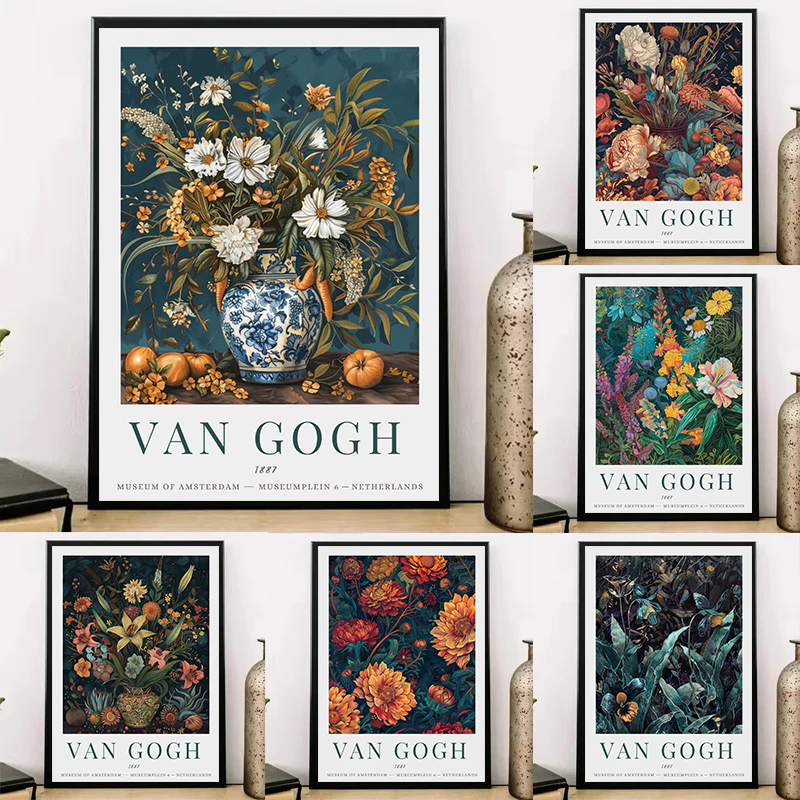 Vintage Collectible Posters - Collezione Vintage Van Gogh: Stampe su