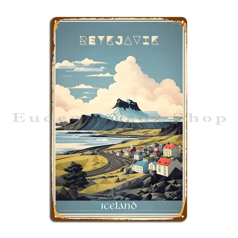 Vintage Collectible Posters - Reykjavik S Vintage Beauty: Collezione di