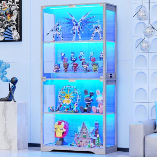 Collectible Collection - Vetrina con ante in vetro, espositore