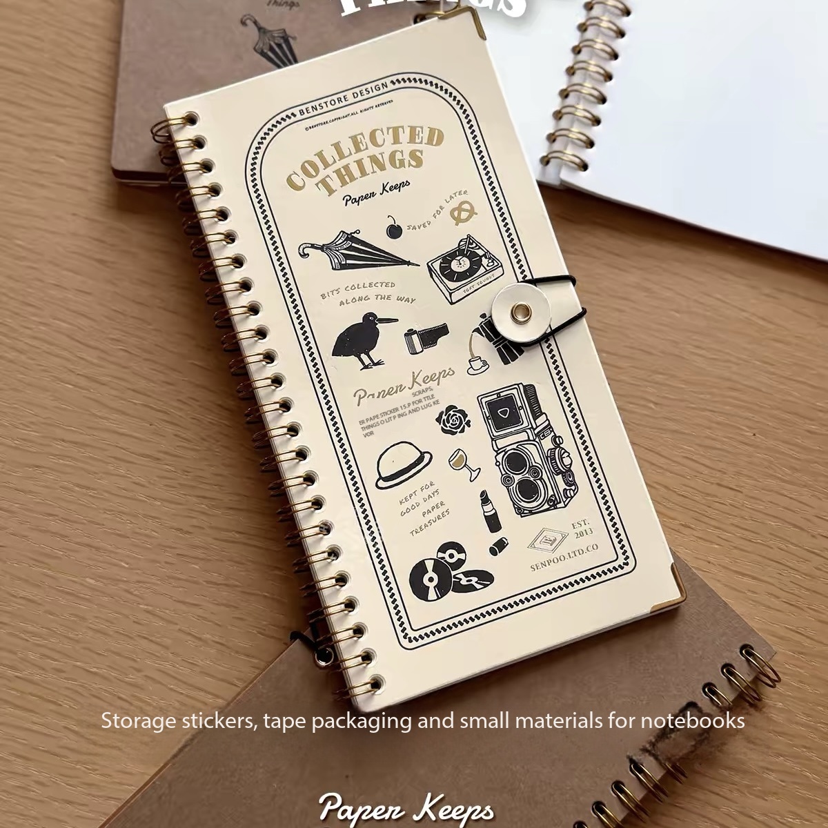 Vintage Collectible Magazines - Album Vintage per Stoccaggio di Nastri