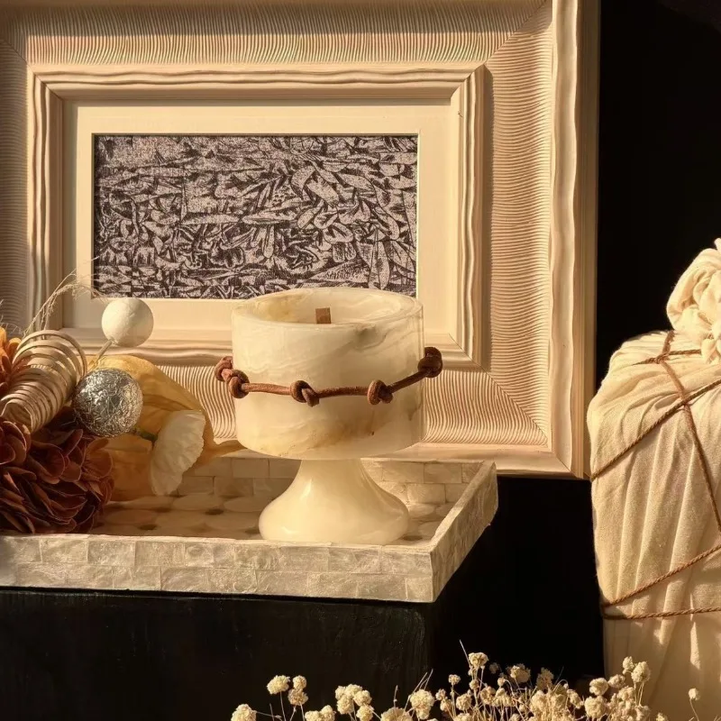 Portacandele in Ambra Nordica, - Vintage Collectible Marbles recensione e prezzo