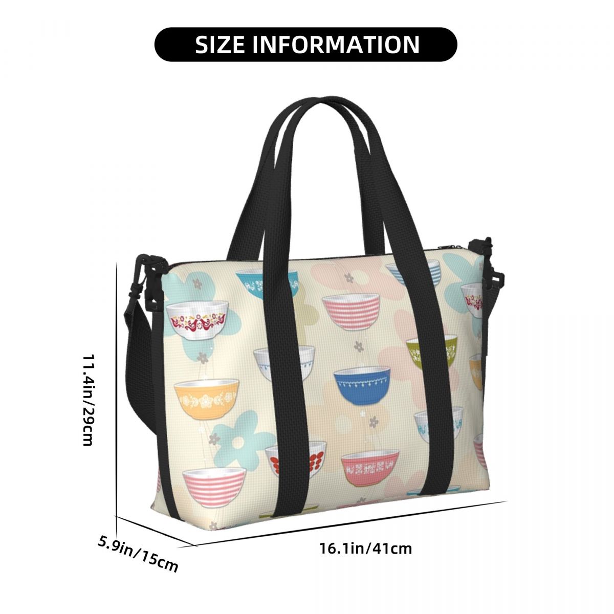 Borsa da viaggio da spiaggia c - Vintage Collectible Pyrex recensione e prezzo