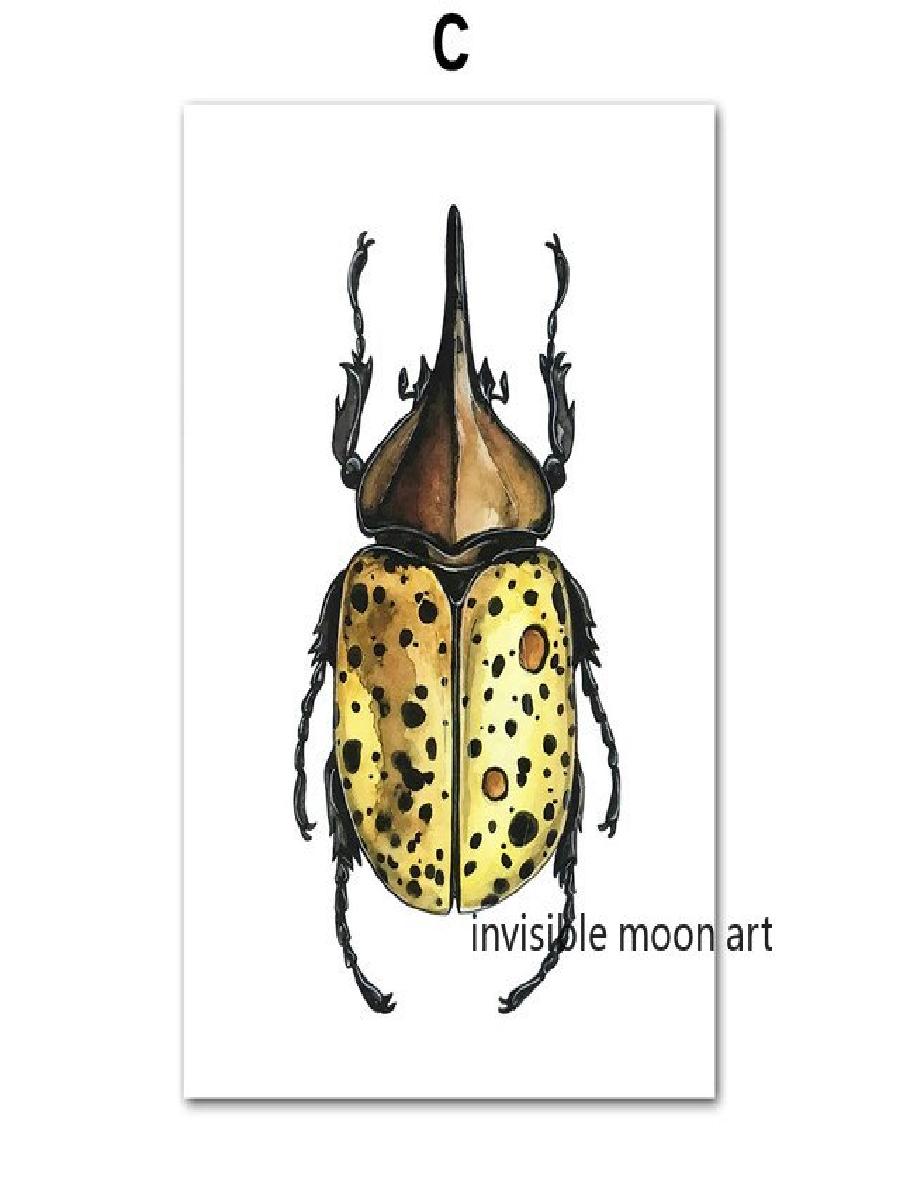 Vintage Insect Art Colorful Be - Vintage Collectible Posters recensione e prezzo
