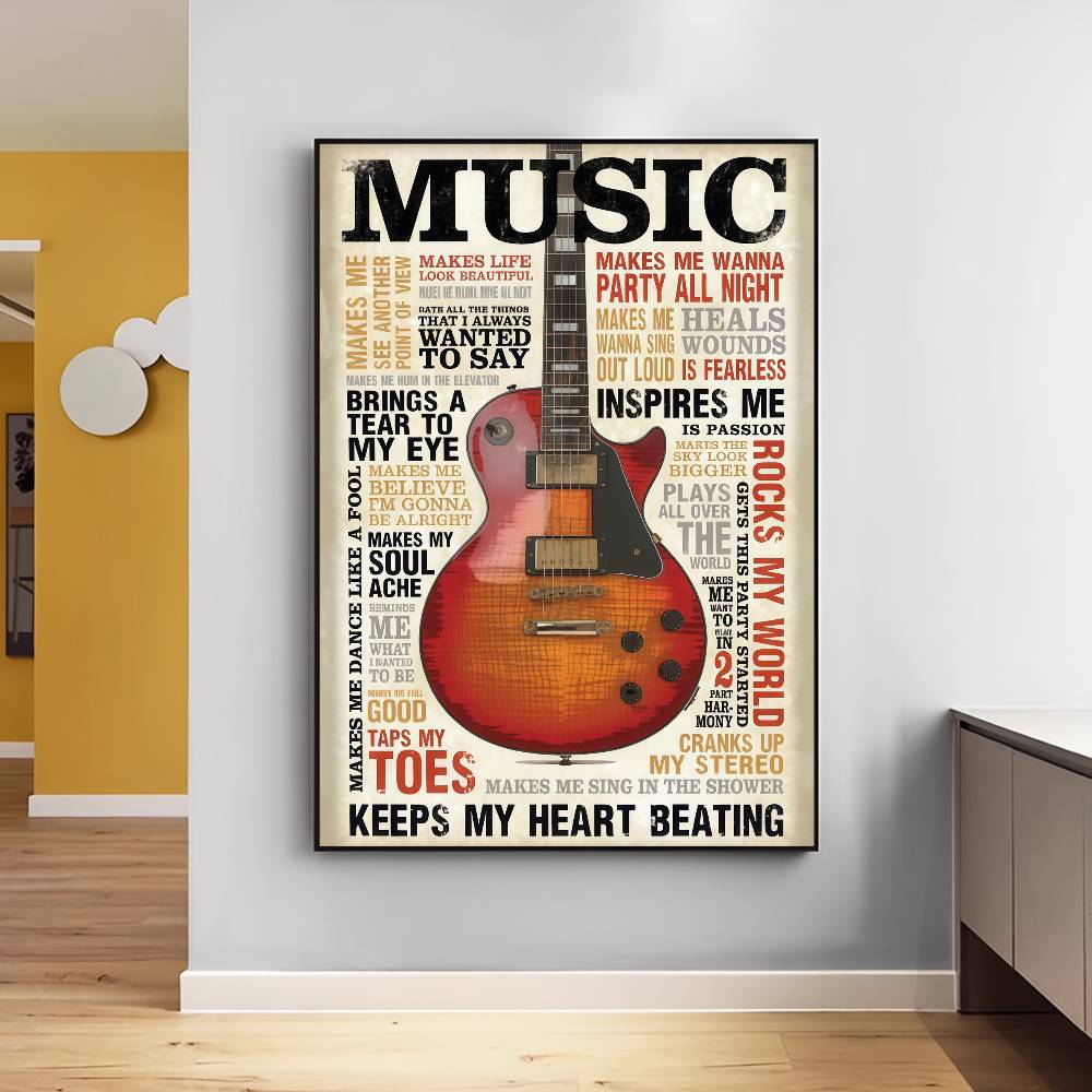 Collezione di chitarra Poster  - Vintage Collectible Posters recensione e prezzo