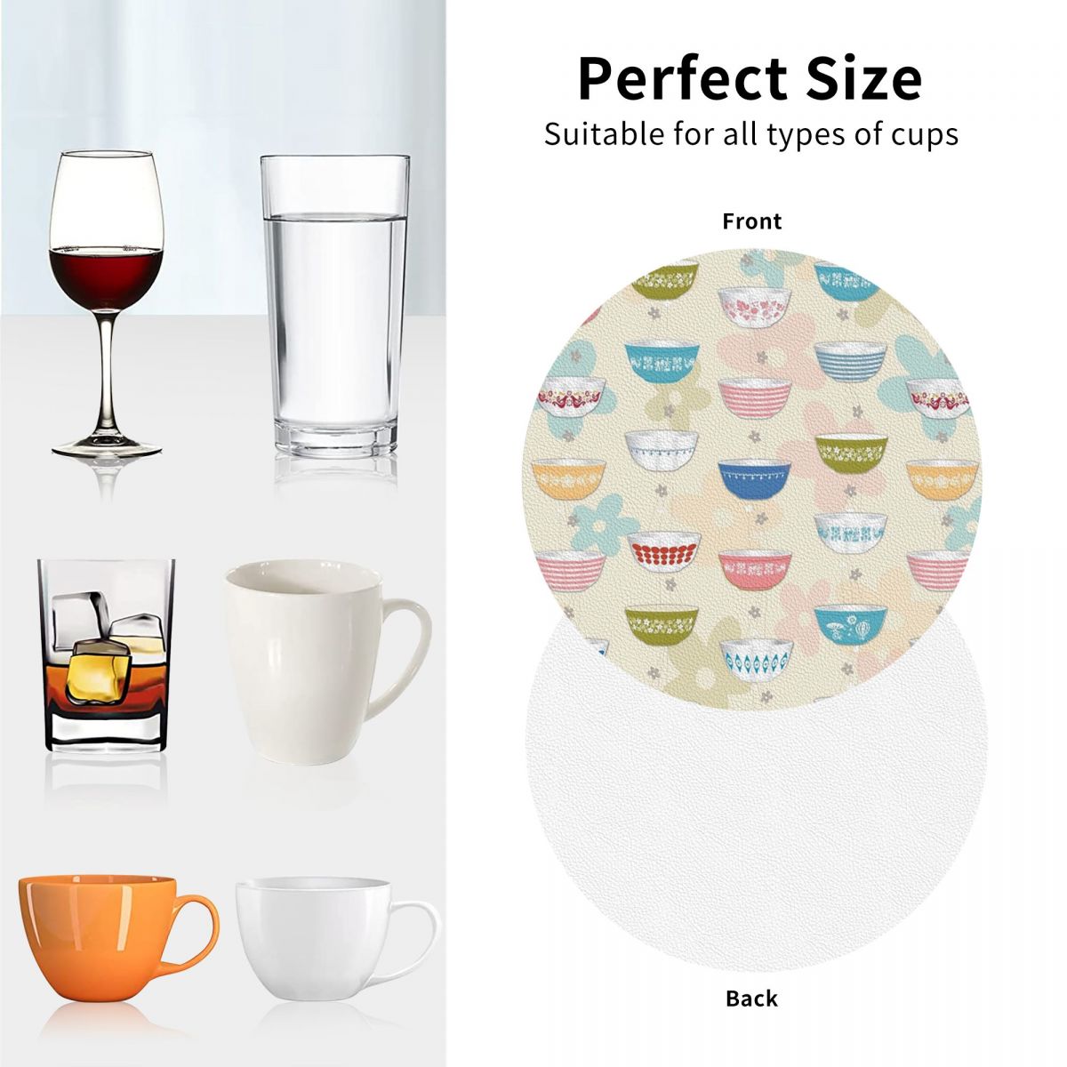 Set di 6 Sottobicchieri Vintag - Vintage Collectible Pyrex recensione e prezzo
