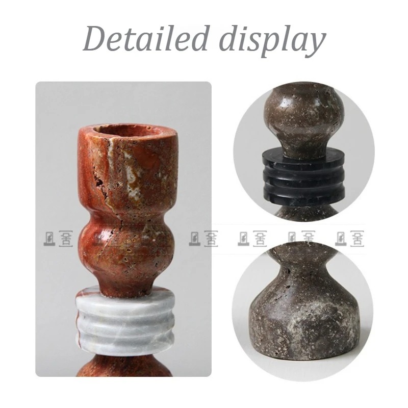 Portacandele in Marmo Vintage, - Vintage Collectible Marbles recensione e prezzo