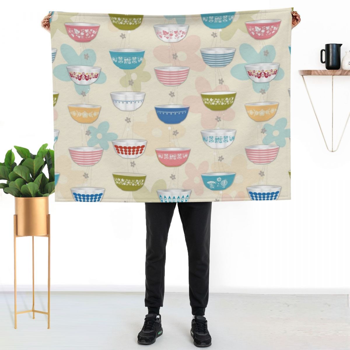 Coperta Vintage con Motivo a C - Vintage Collectible Pyrex recensione e prezzo