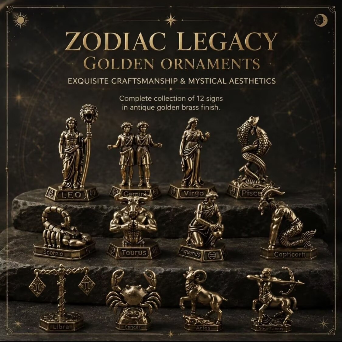 Ornamenti Zodiacali in Ottone  - Vintage Collectible Ornaments recensione e prezzo
