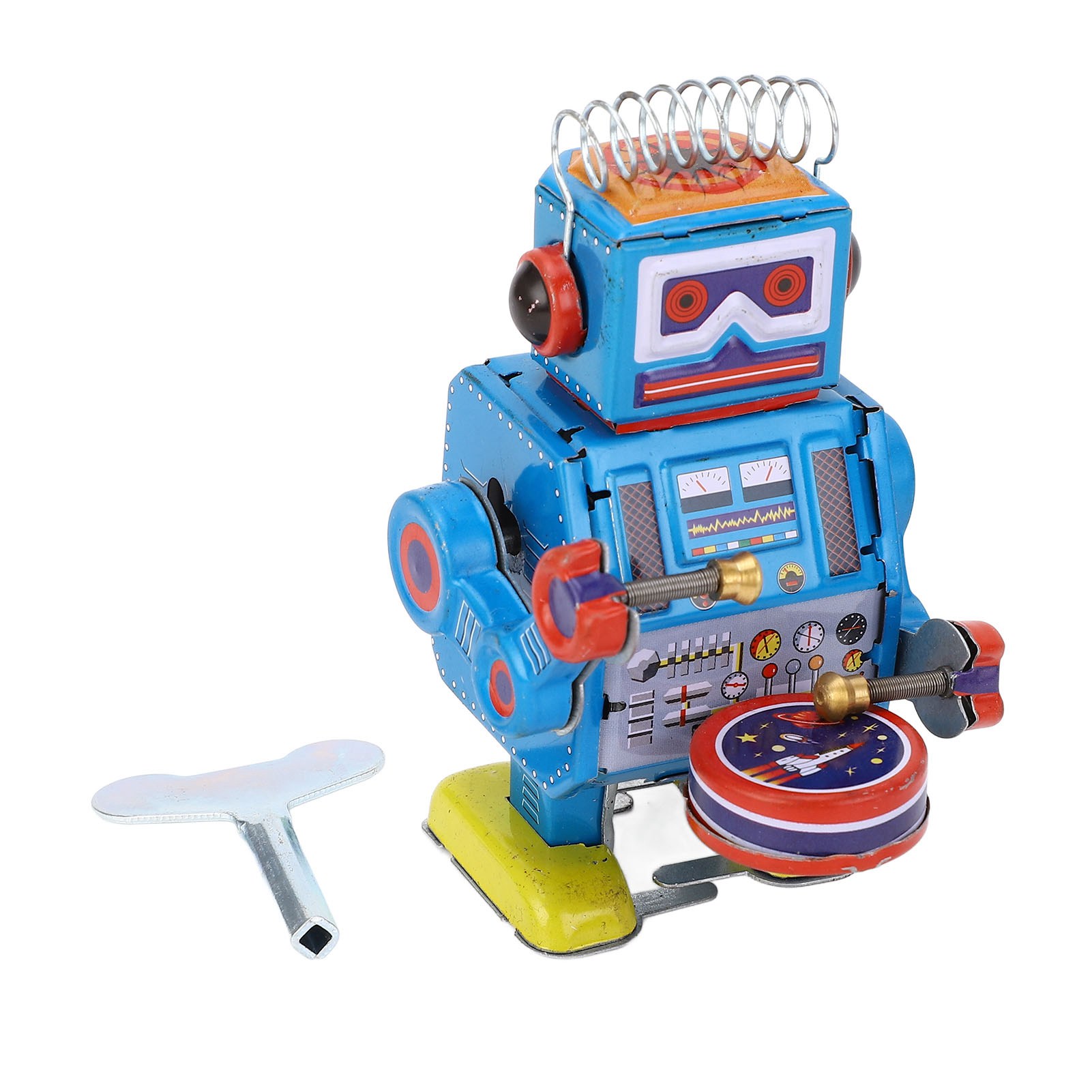Robot a Manovella Creativo Fat - Vintage And Collectible Toys recensione e prezzo