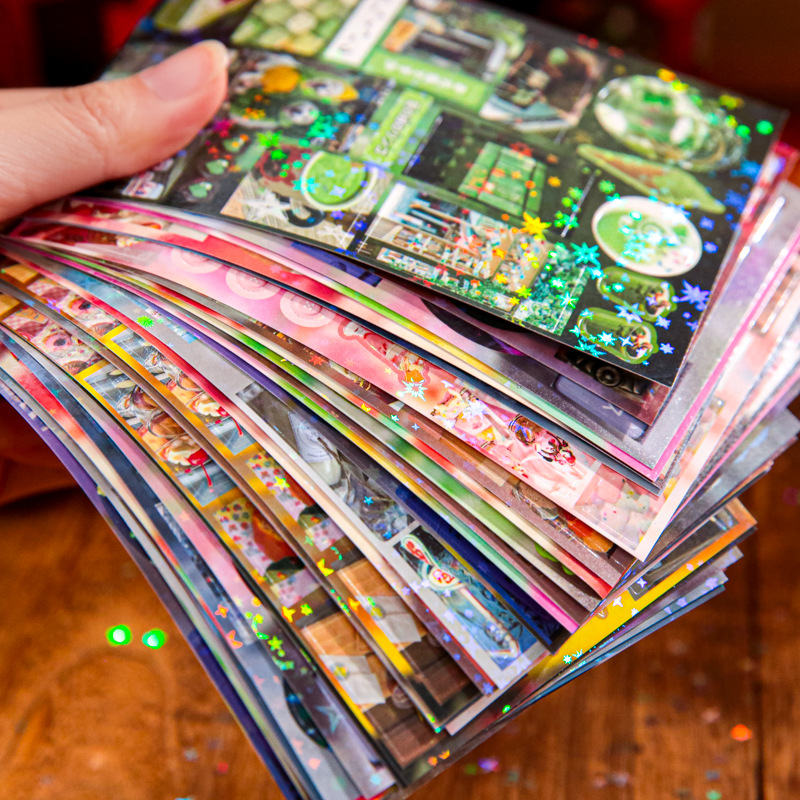 30 Fogli di Adesivi Vintage Re - Vintage Collectible Books recensione e prezzo